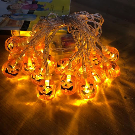 Title 6, Halloween Ghost Festival Series LED Pumpkin Lam...