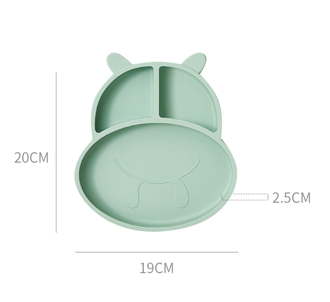 Baby Dinner Plate Suction Cup Infant And Children Silicone