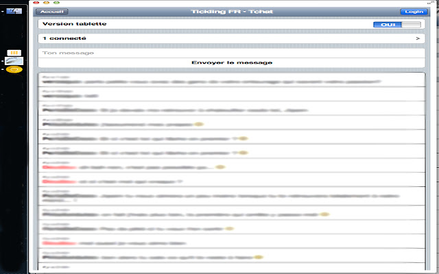 Tickling FR - Tchat chrome extension