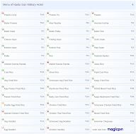 Naidu Gari Military Hotel menu 4