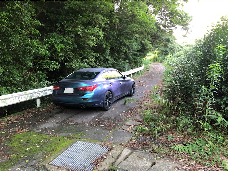 スカイラインの橋柄池・未舗装路・山道・牧之原市・ダムに関するカスタム事例の投稿画像1枚目