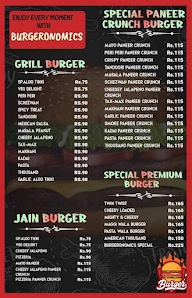 Burgeronomics menu 2