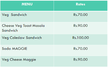 Yellamma Foods menu 