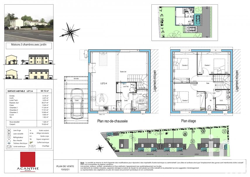 Vente maison 4 pièces 100 m² à Eysines (33320), 394 900 €