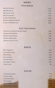 Hotel Western Premium menu 3