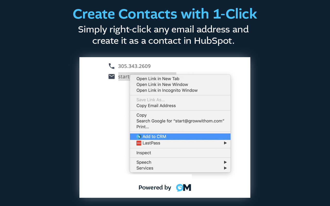 Click2CRM - Instantly Add Contacts to Hubspot Preview image 8