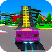 Superheroes lush Cars Waterfall Stunts 1.1 Icon