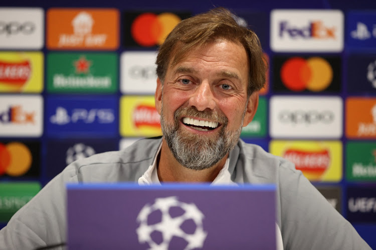 Liverpool manager Juergen Klopp during a press conference.