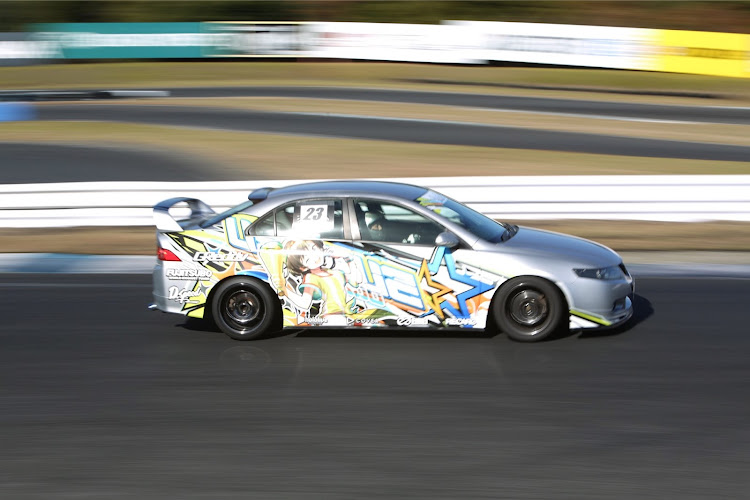 アコード ユーロRのCL7・茂原de痛車・あじまる屋さん・サーキット走行・ホロライブに関するカスタム事例の投稿画像1枚目