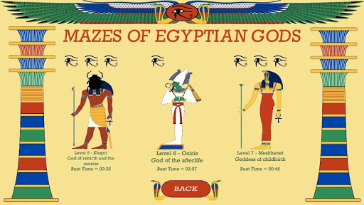 Mazes of Egyptian Gods