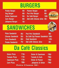 Metro Cafe menu 4