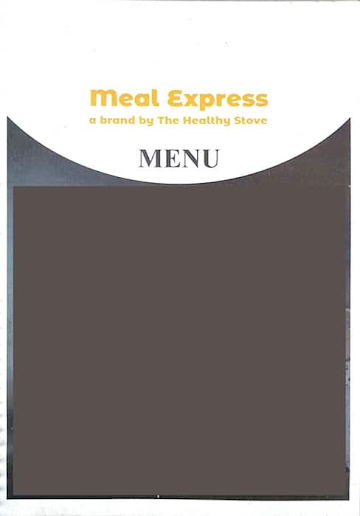 Meal Express - By The Healthy Stove menu 