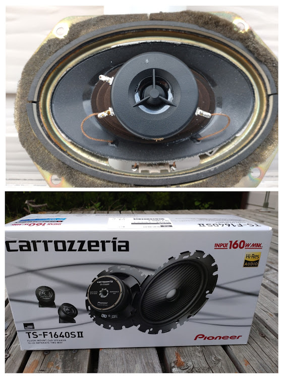 フィガロのスピーカー交換・TS-F1640S-2・DPH-P01・5月もよろしくお願いします・いつもいいね＆コメントありがとうございますに関するカスタム事例の投稿画像1枚目