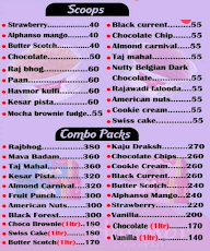 Shivay Ice Cream Parlor Havmor menu 2