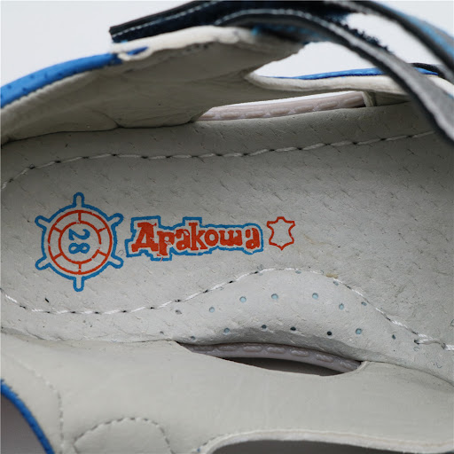 Title 2, Summer boys beach shoes with front and back ba...