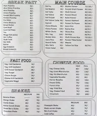 Shaheed Udham Singh Canteen menu 2