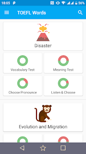 TOEFL Essential Words Screenshot