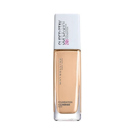 Kem Nền Maybelline Lâu Trôi 128 Tông Da Trung Bình 30ml Superstay Long Lasting Full Coverage Foundation - 128 Warm Nude