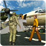 Cover Image of ダウンロード Army Criminals Transport Plane 1.0.1 APK