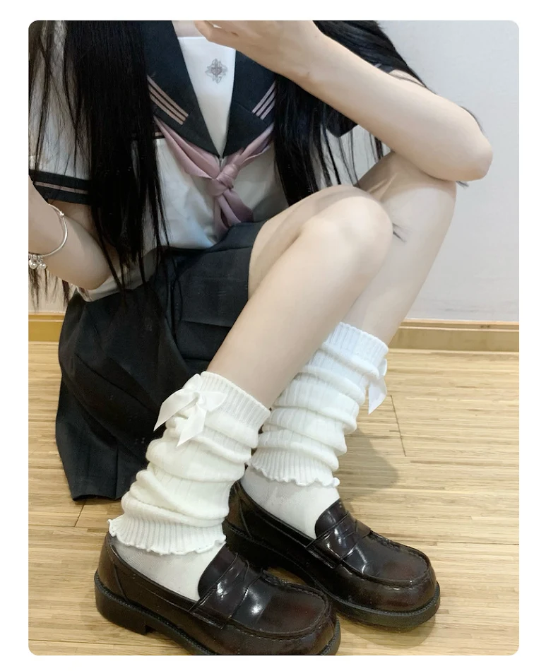Harajuku Style JK Preppy kniekousen met plooien – Lange kousen voor meisjes – Creëer je eigen unieke en trendy stijl met deze kousen