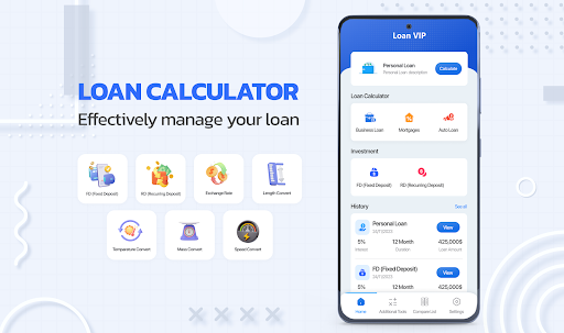 Screenshot Business Loan Calculator