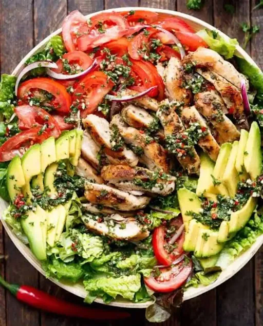 High Protein Salad With Seek Kabab Bowl