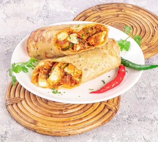 Chatpata Paneer Kathi Roll