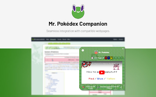 Mr. Pokédex Companion