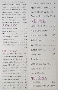 Vijay Sagar Pure Veg menu 4