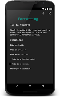 Monospace - Writing and Notes Screenshot