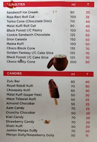 Havmor Ice Cream menu 3