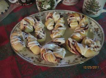 Cranberry Cane Rolls