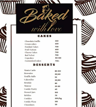 Baked With Love menu 1