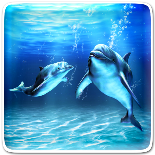 Sea Dolphin Live Wallpaper 個人化 App LOGO-APP開箱王