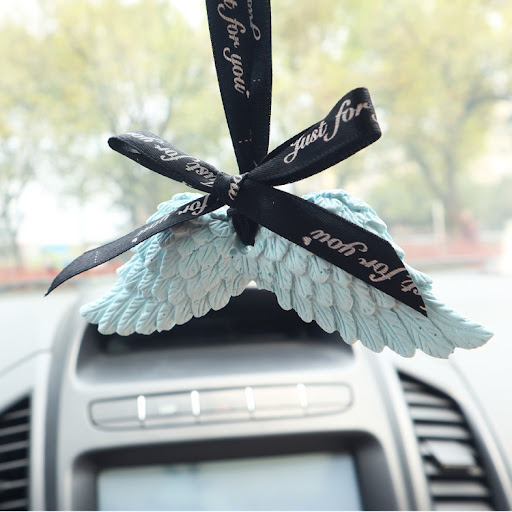 Title 3, Angel Wings Car Perfume Pendant Aroma Diffuser ...