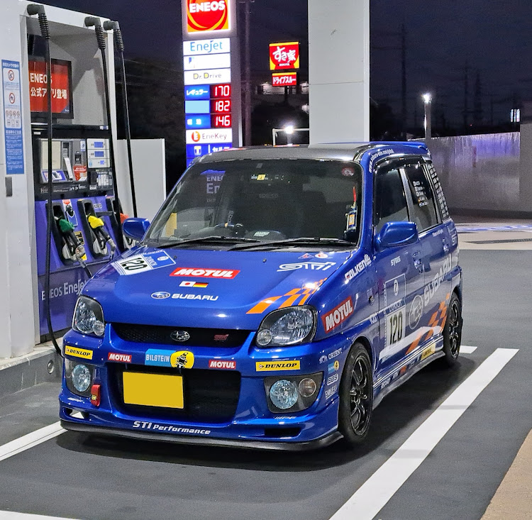 プレオ RS-Limitedの峠ステッカー狩り・峠の釜めし おぎのや・峠の釜めし看板コラボ・プレオ レプリカ・イニD聖地巡礼に関するカスタム事例の投稿画像16枚目