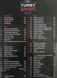 Yummy Biryani menu 3