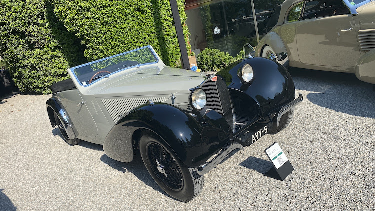 This Bugatti Type 57 S Vanvooren cabriolet won the overall Best of Show Award from the jury.