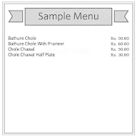 Gill Shaab Bathura Chana Corner menu 1