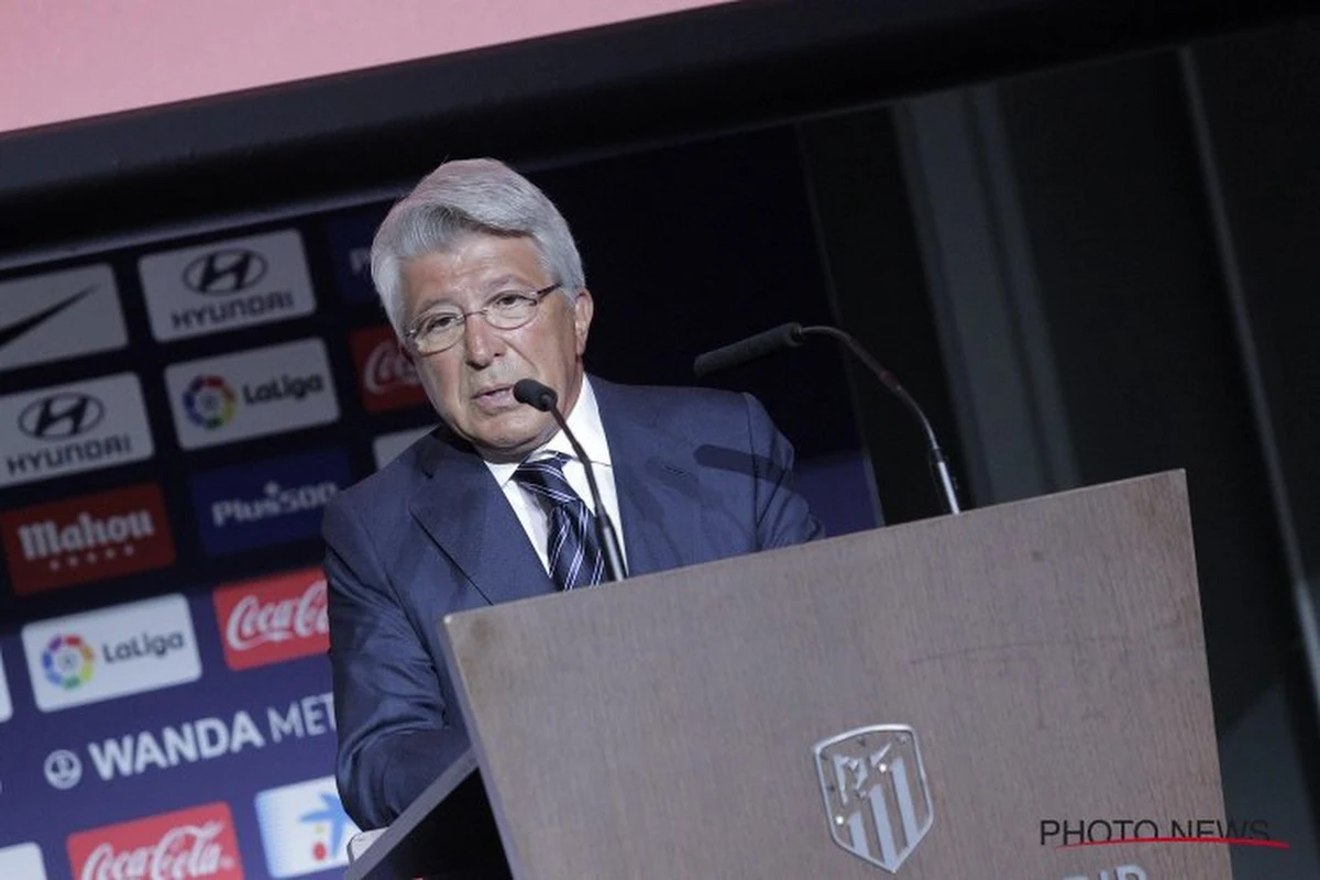 Le président de l'Atlético revient sur la rumeur Ronaldo: "Nous avons des joueurs sensationnels"