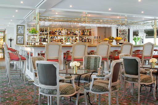 Socialize and enjoy a complimentary cocktail in S.S. Catherine's Van Gogh Lounge.