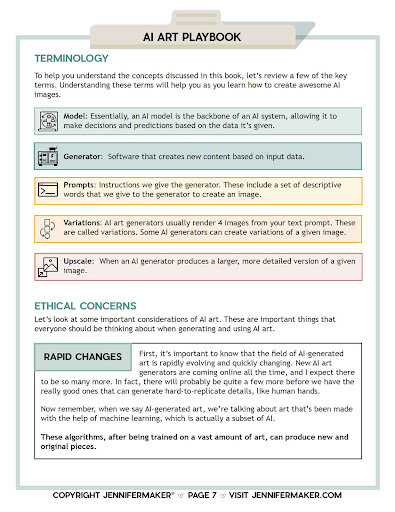 AI Art Playbook: Terminology