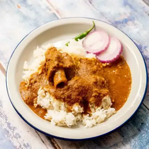 Mutton Curry With Rice Bowl