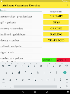 Afrikaans Vocabulary Exercise(圖6)-速報App