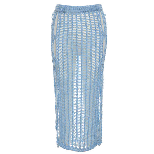 Title 4, Sexy Crochet Knitted Long Skirts Summer Vacatio...