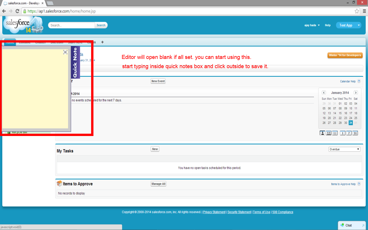 Force.com Quick Notes Preview image 4