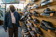 Jacob Sydney Molefe, the only remaining employee of Erlings Shoes by the time it closed its doors.  