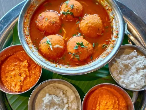 Rasam Vada (Dipped)