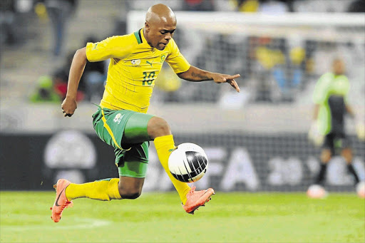 Bafana Bafana's Thulani Serero, one of the best young players on the continent.