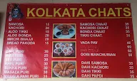 Kolkata Chats And Pani Puri menu 2